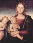 Pietro Perugino Madonna mit Hl. Johannes dem Taufer Germany oil painting artist